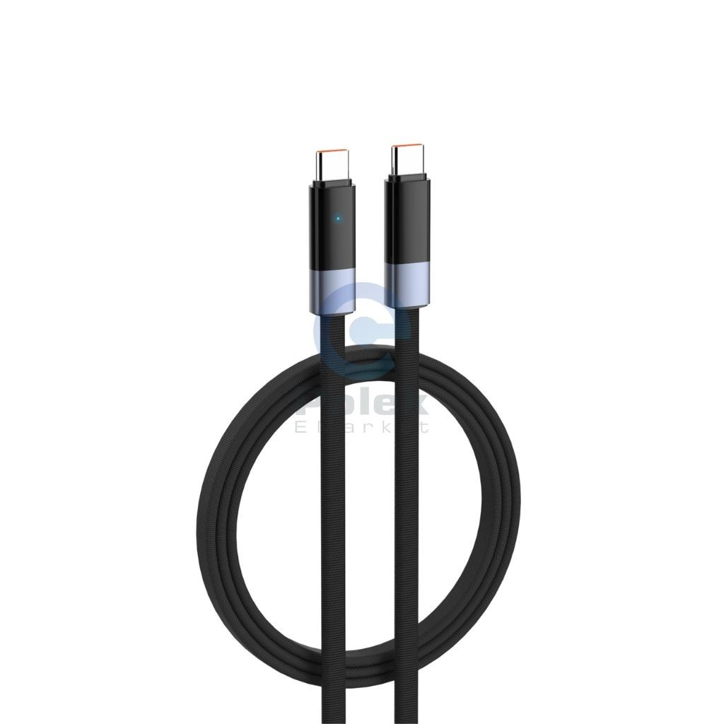 LDNIO LC241C 100W USB-C to USB-C PD Automatic Power-Off Cable 1M