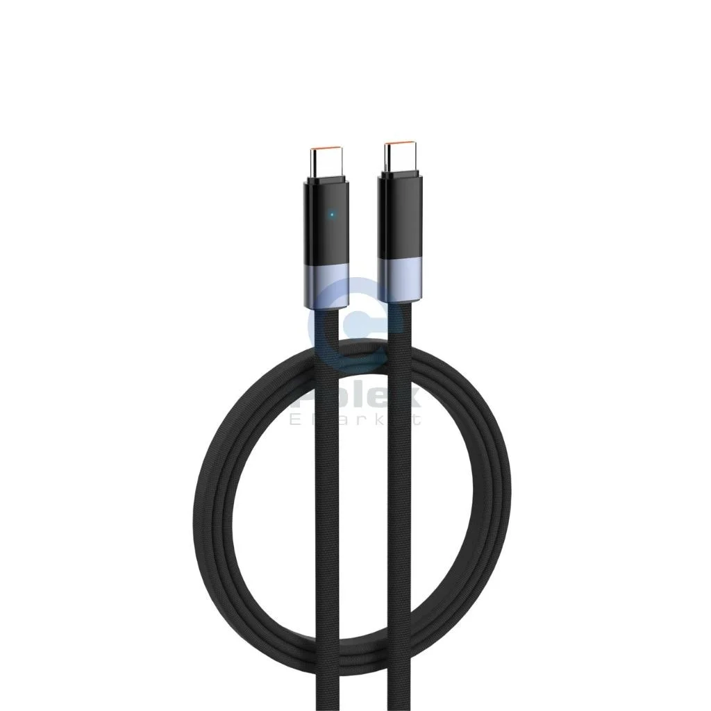 LDNIO LC241C 100W USB-C to USB-C PD Automatic Power-Off Cable 1M