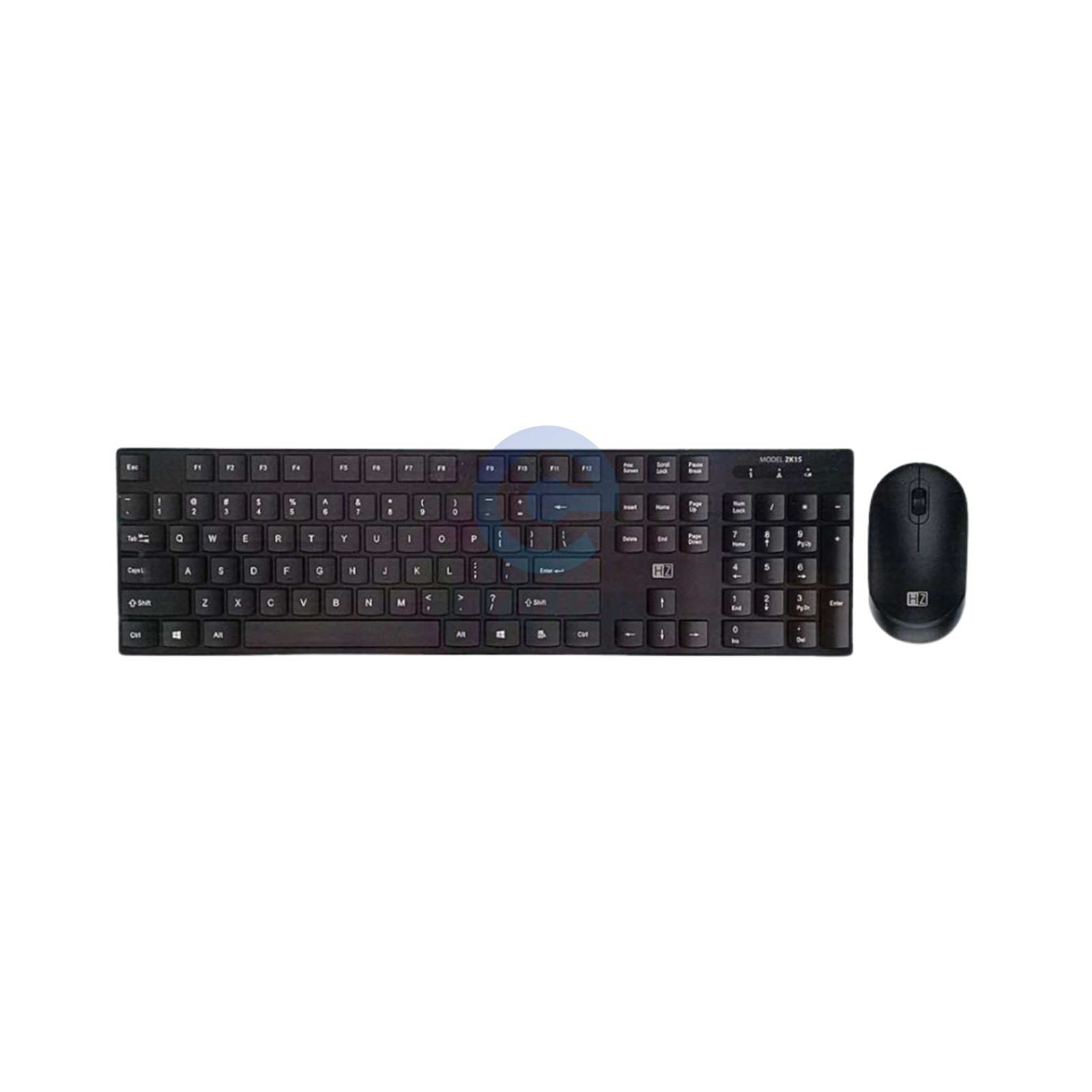 HEATZ ZK15 Wireless Keyboard and Mouse Combo 2.4GHz with 1600 DPI Mous