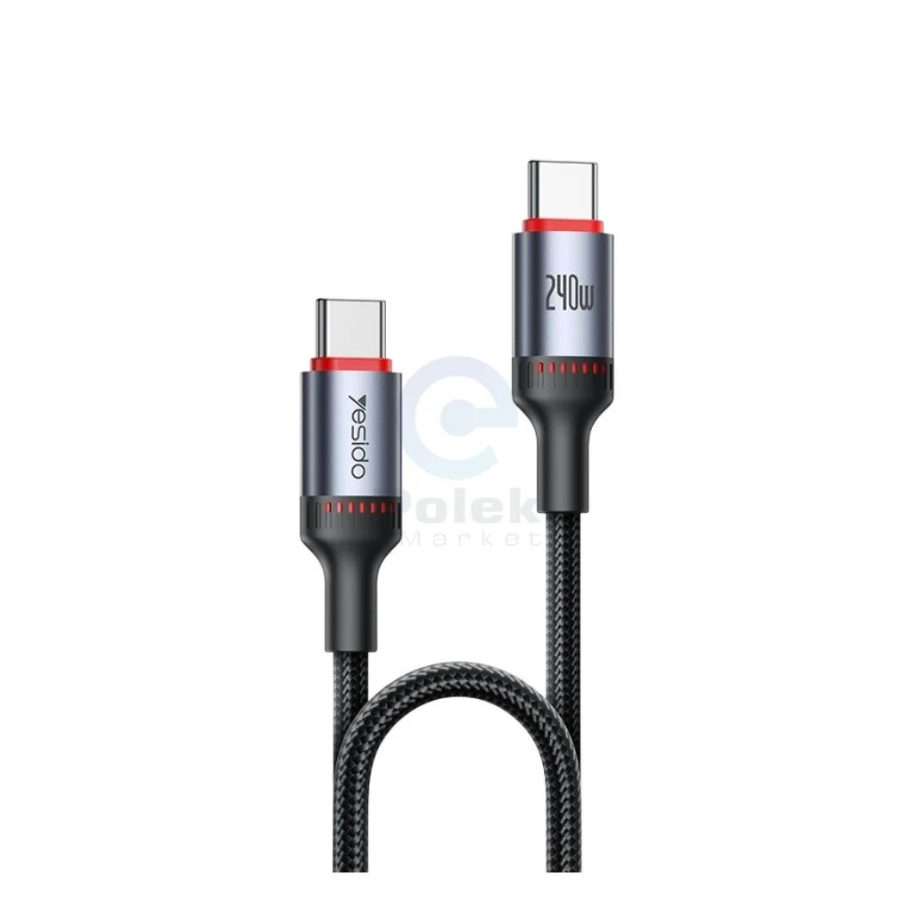 Yesido CA185 240W PD Type-C to Type-C Super Fast Charge Cable 1.2M
