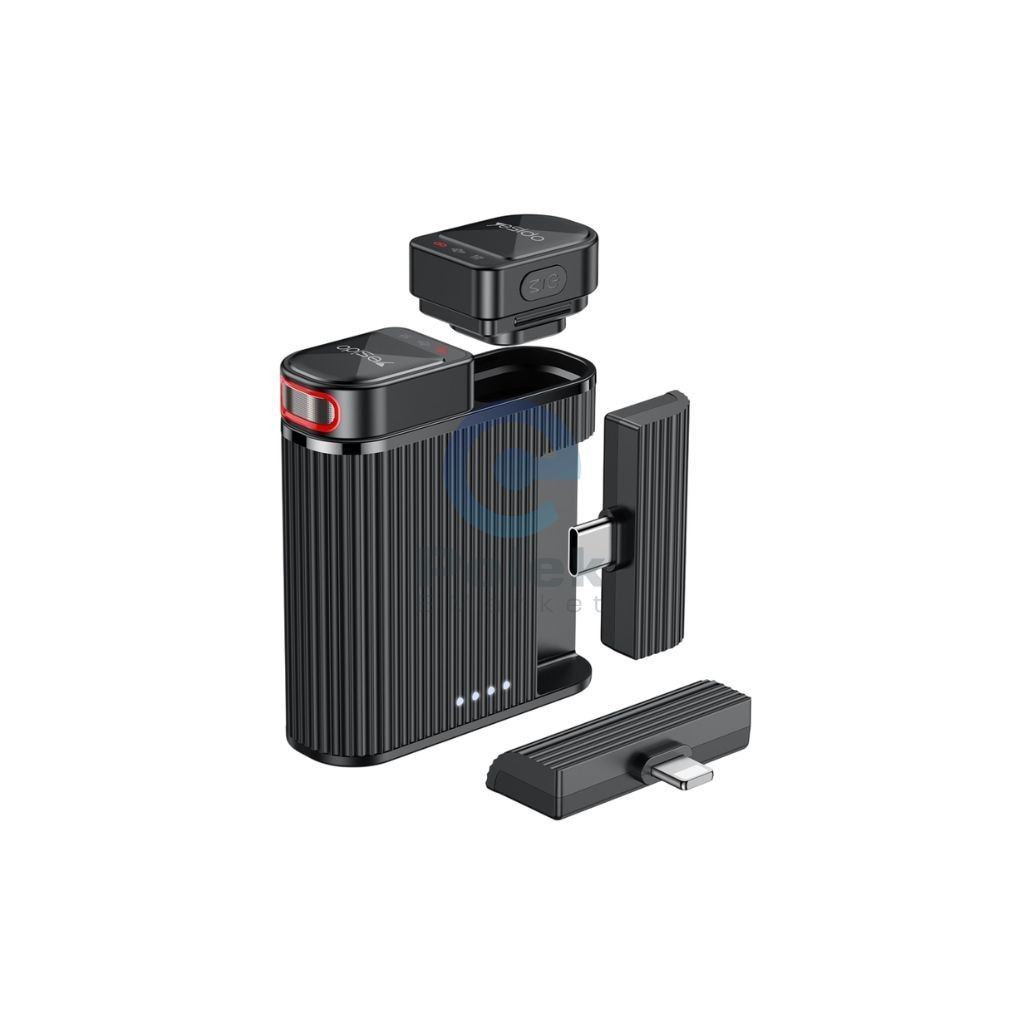 Yesido KR19 2-in-1 Wireless Lavalier Microphone