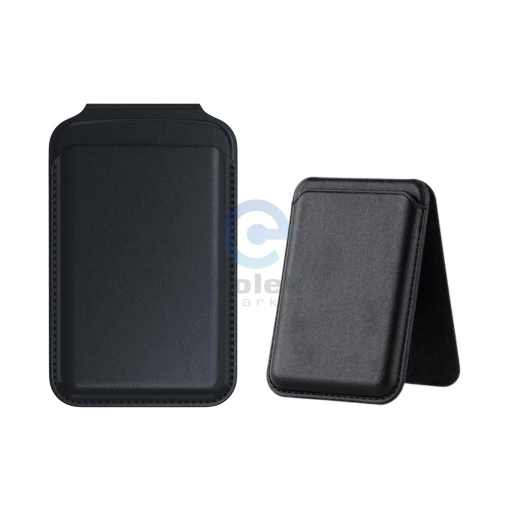 Universal Leather Magnetic Wallet & Stand for MagSafe