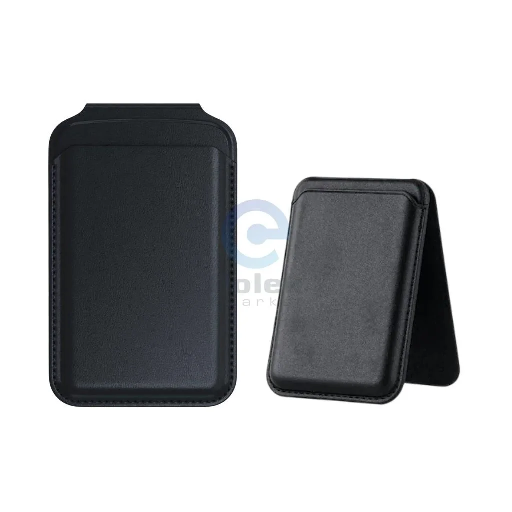 Universal Leather Magnetic Wallet & Stand for MagSafe