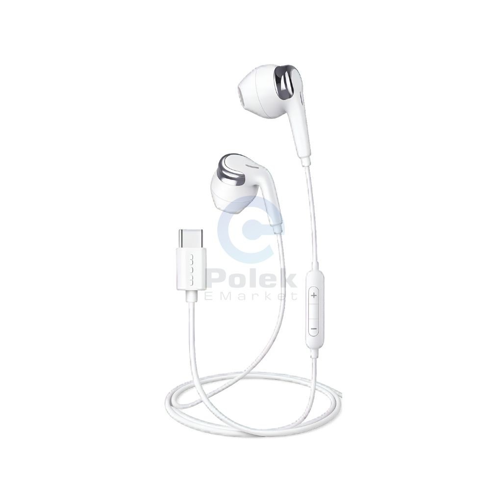 WUW R232 Stereo & Bass USB-C Earphones