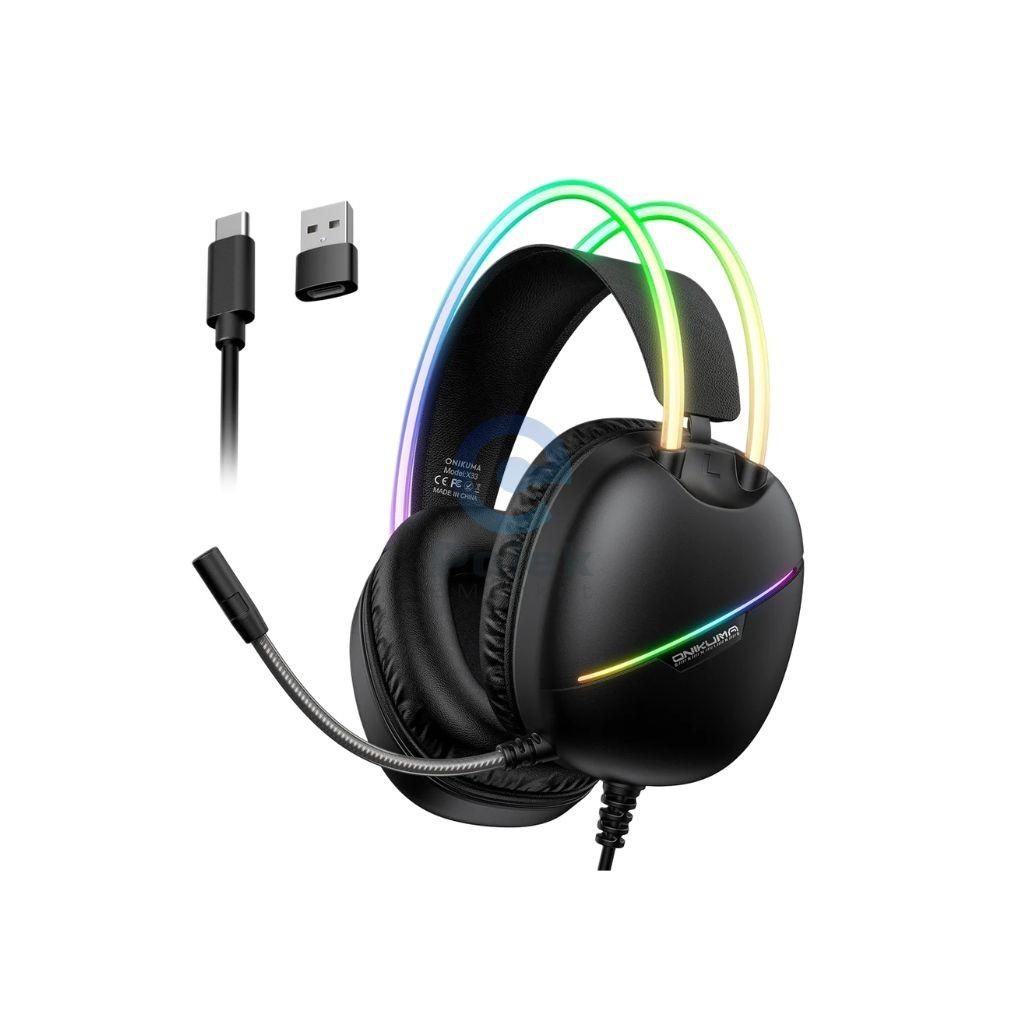 Onikuma X33 RGB Wired Gaming Headphone