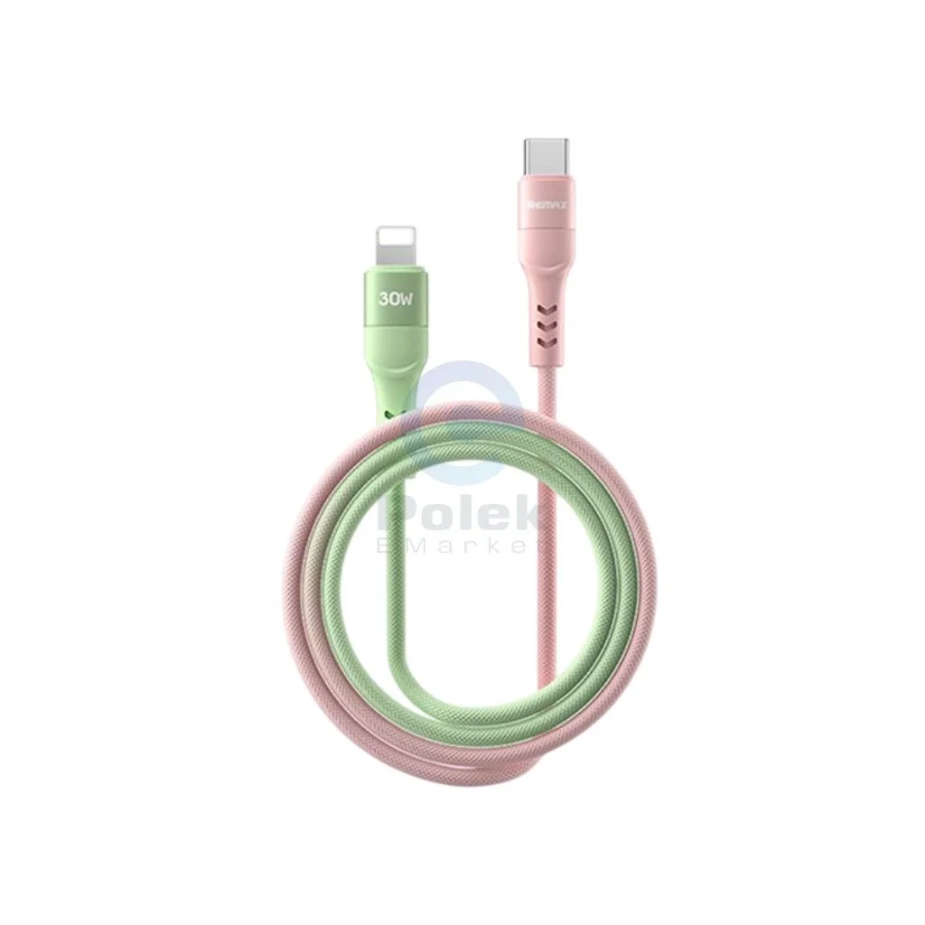 Remax CB16 Type-C to Lightning 30W PD Braided Fast Charging Cable