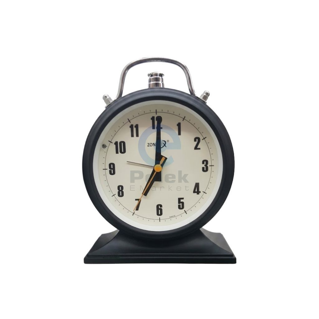 Zongyix SA606KE1 Vintage Silent Quartz Alarm Clock