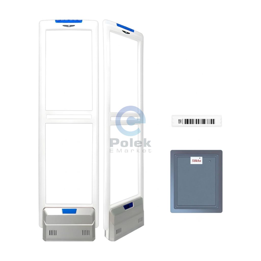 Anti Theft 58kHz Acoustic Magnetic (AM) Exit Door Scanner Security System