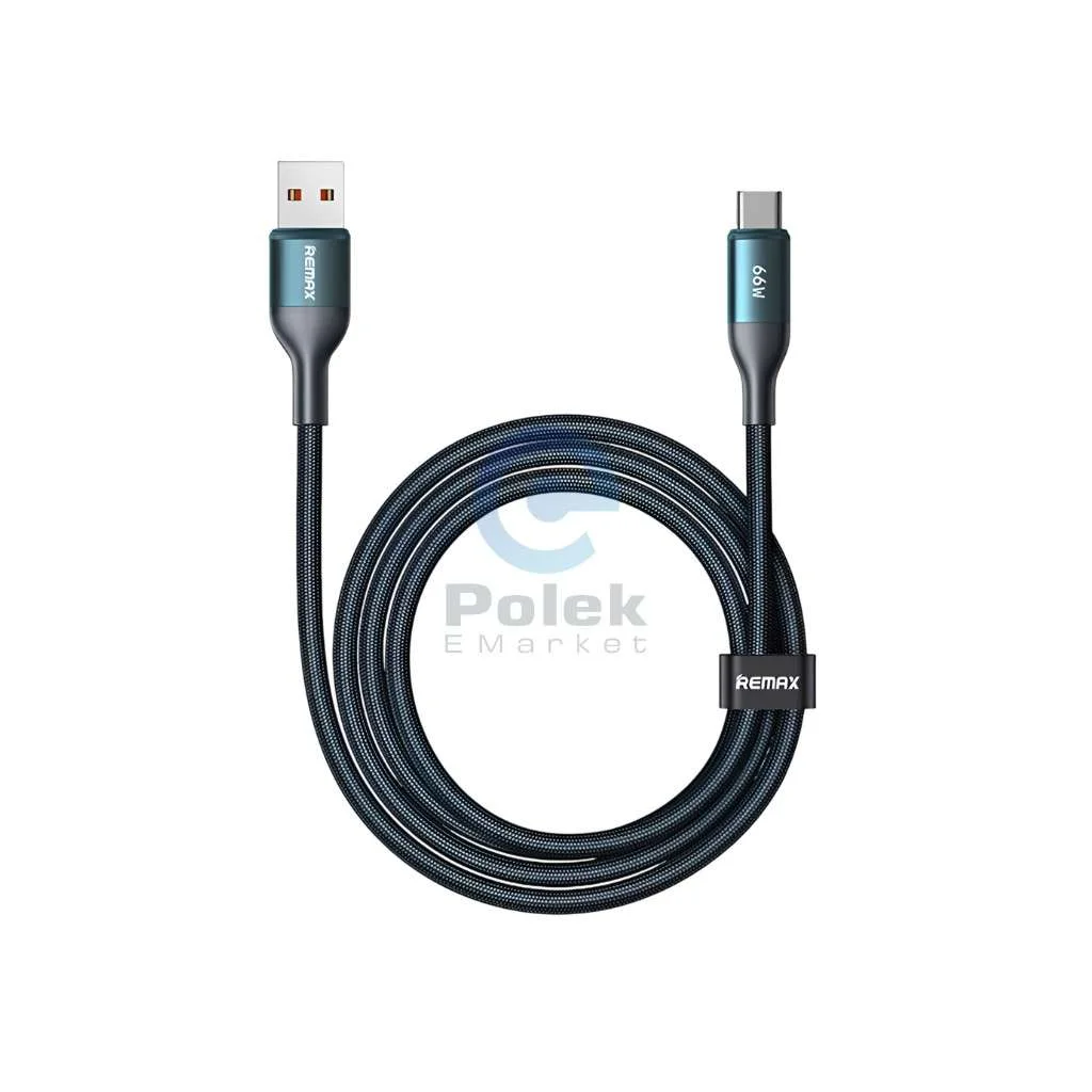 Remax CB10 Siren 66W USB-A to Type-C Fast Charging Cable