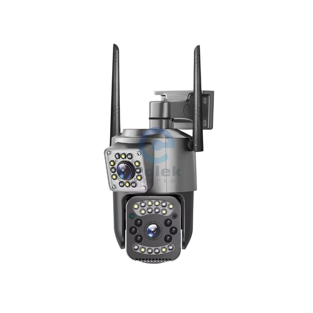 V380 Pro Dual Lens Outdoor WiFi CCTV Camera