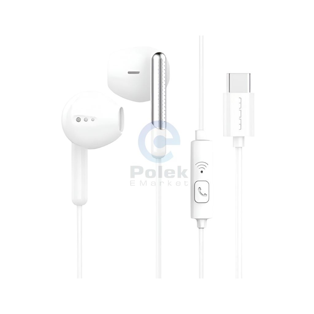 WUW R233 Stereo & Bass USB-C Earphones
