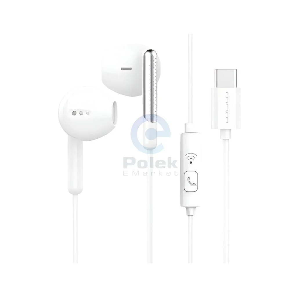 WUW R233 Stereo & Bass USB-C Earphones