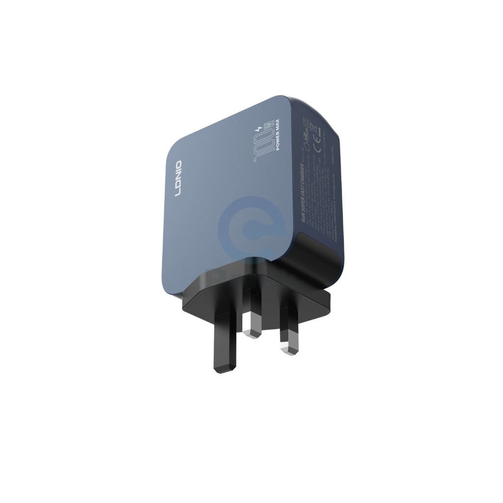LDNIO Q8 100W GaN Super Fast Charging Station with USB-C to USB-C Cable