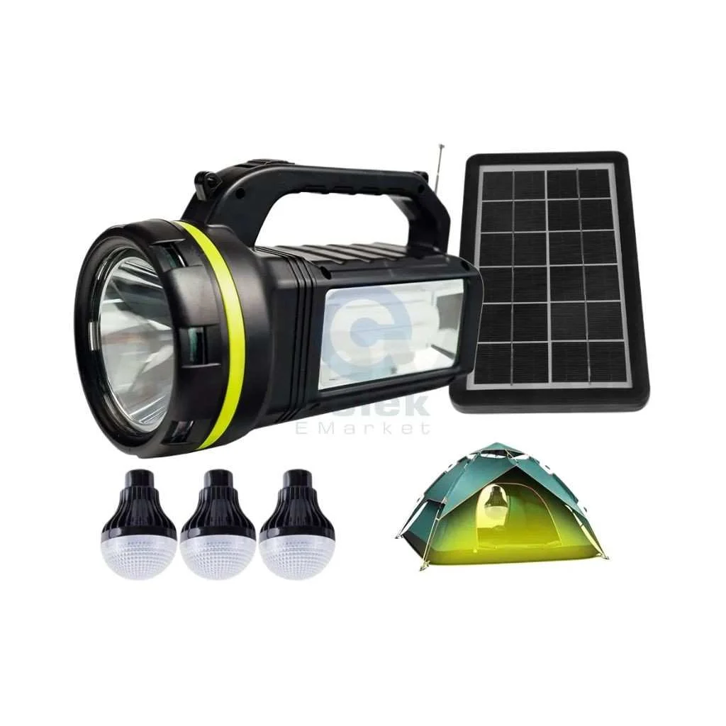CcLAMP CL-18 10W Multifunction Solar Lighting System with Bluetooth Sp
