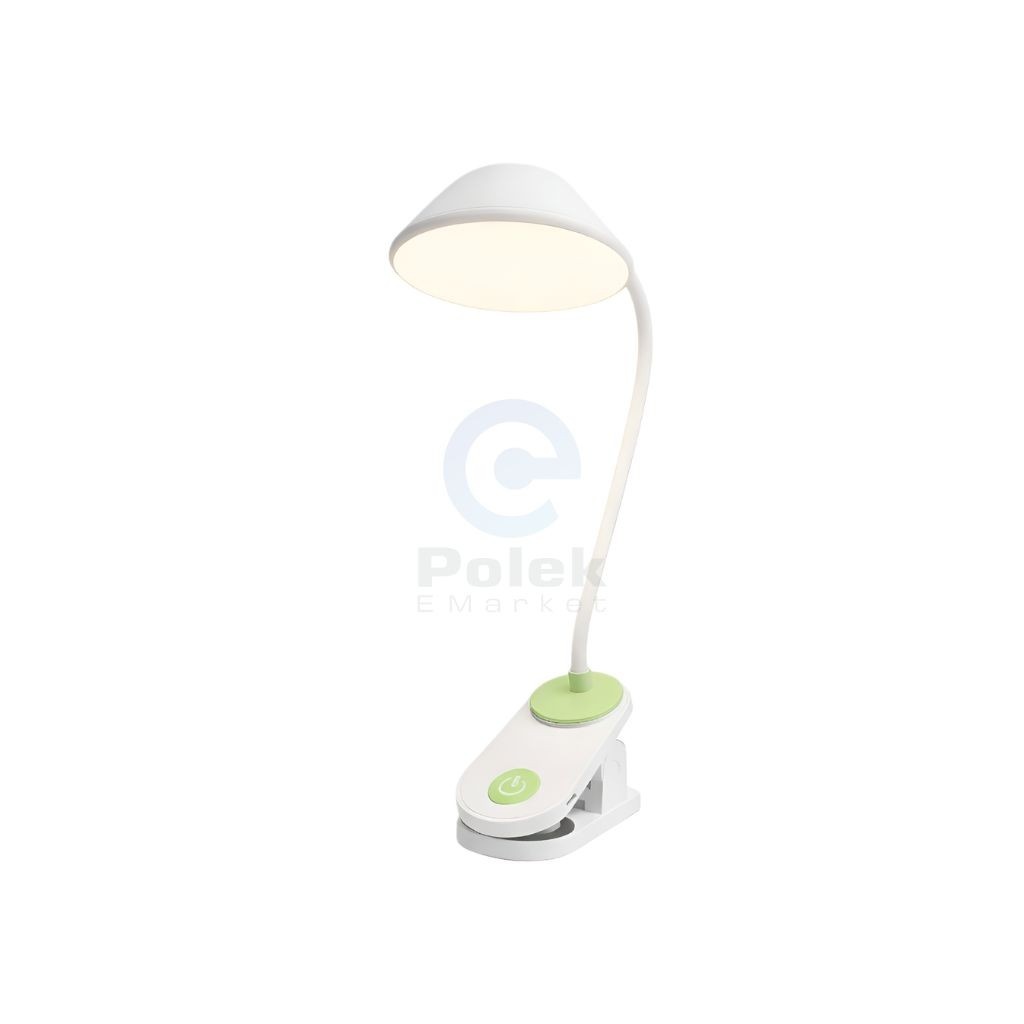 LD3096 Rechargeable LED Clip-On Flexible Desk Lamp