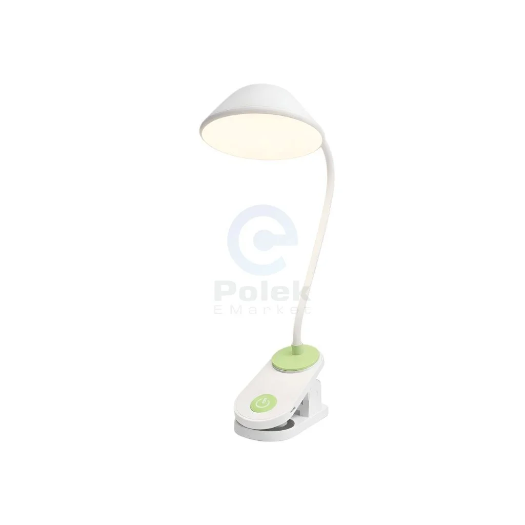 LD3096 Rechargeable LED Clip-On Flexible Desk Lamp