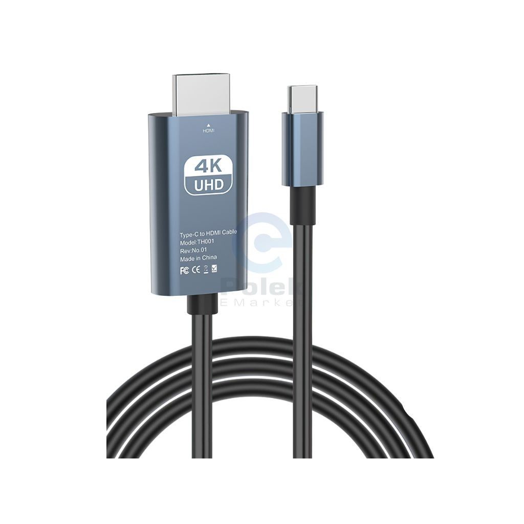 USB Type-C to HDMI 4K 30Hz Cable 2M