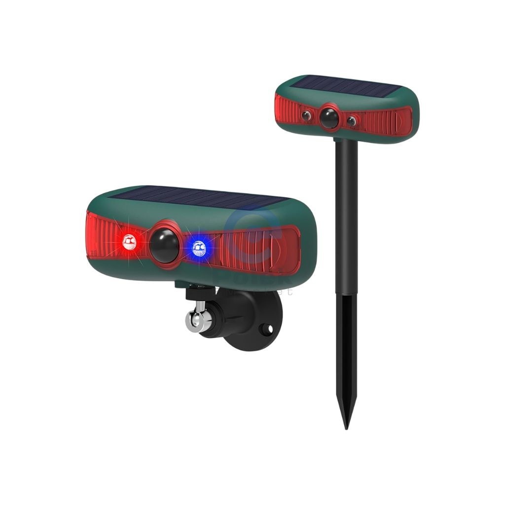 Infrared Sensor N911Y Solar Ultrasonic Animal Repeller & Security Alarm
