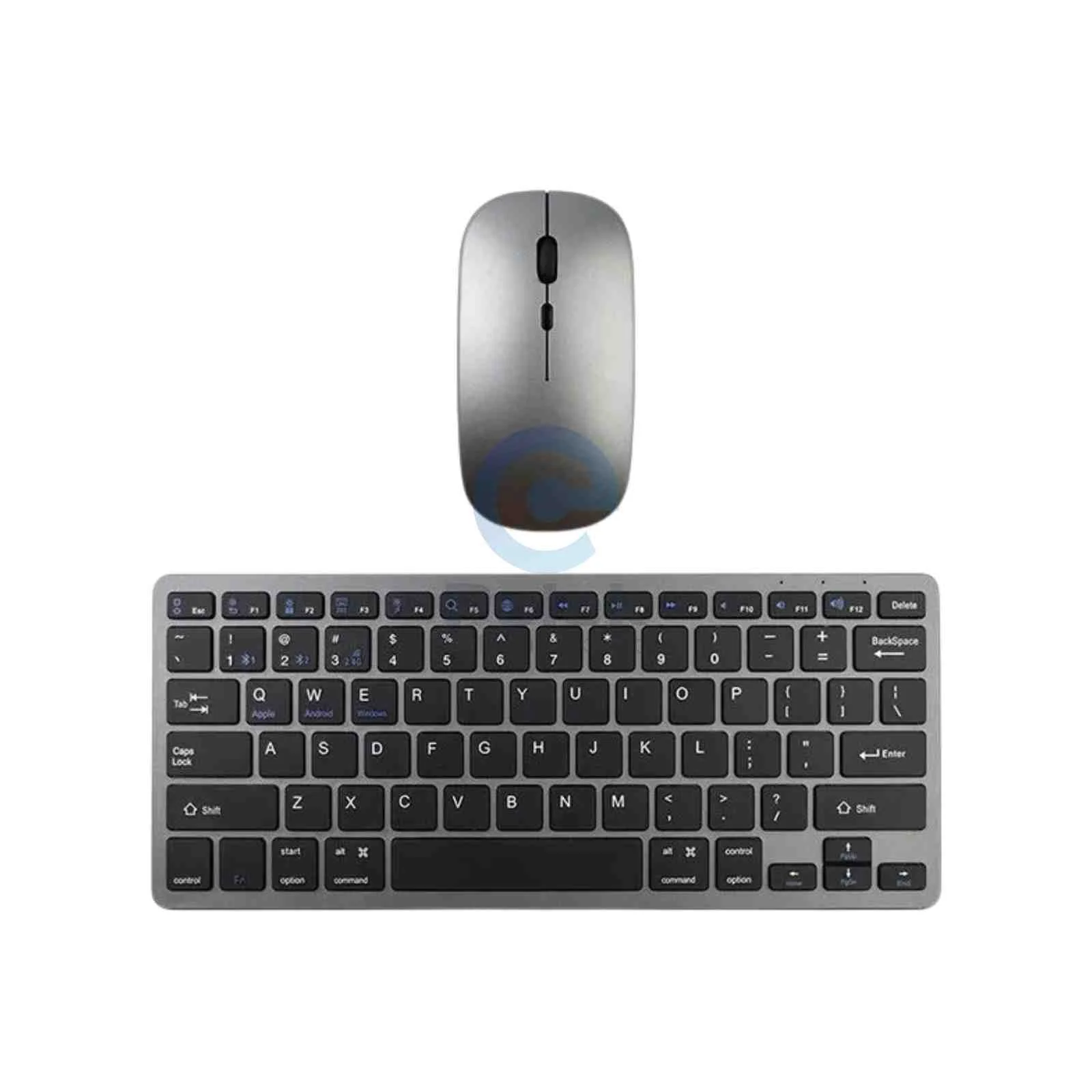 COTECi 84006 Wireless Bluetooth 2.4G Keyboard & Mouse Combo Set