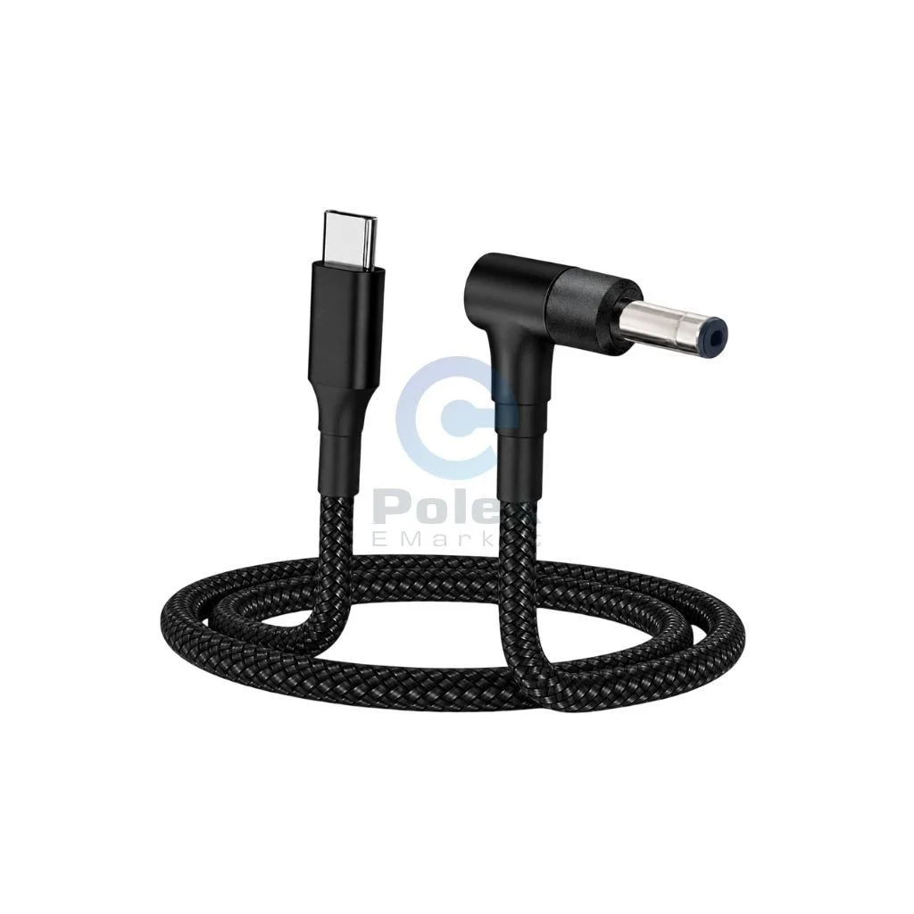 USB-C to 5.5×2.1mm DC PD Trigger Cable 100W