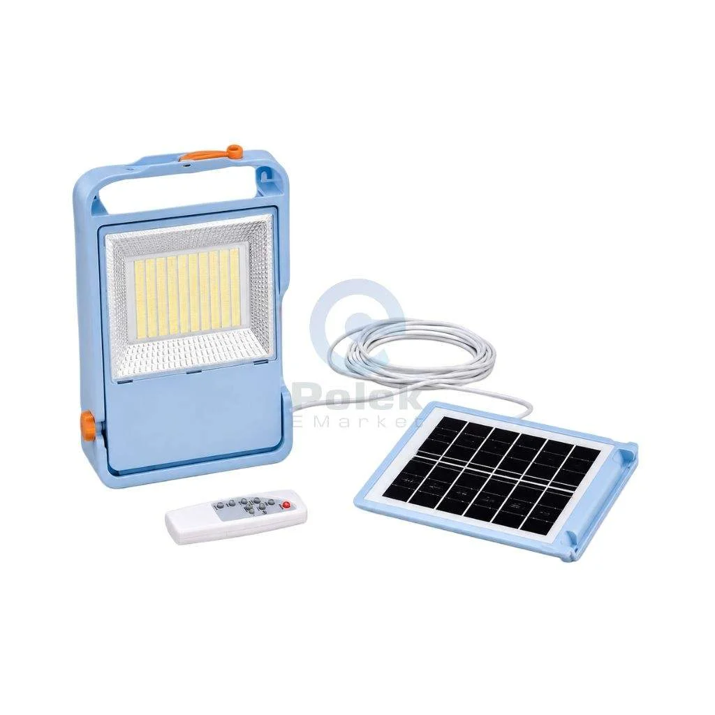 HL-S450 150W Rechargeable Emergency Solar LED Floodlight with Remote C