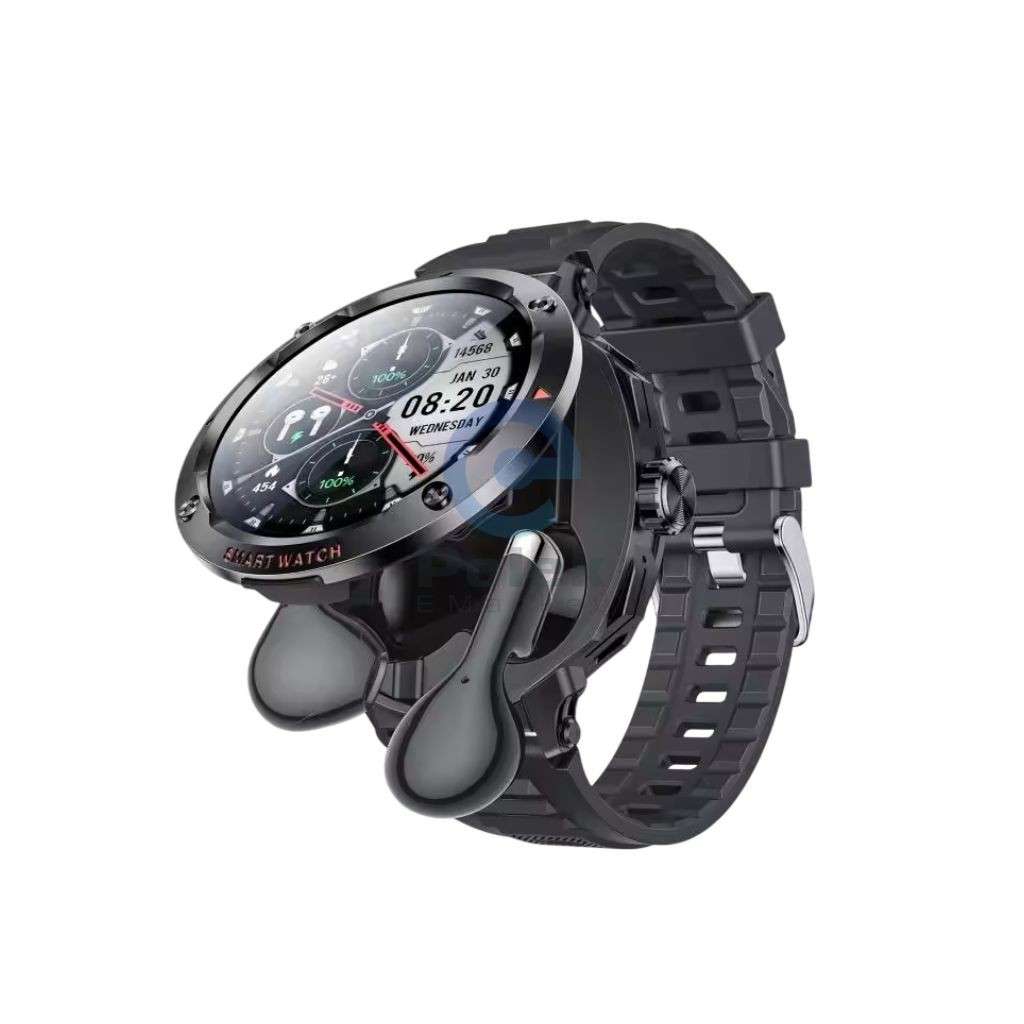 Yesido IO50 Smart Watch with Built-In TWS Earbuds