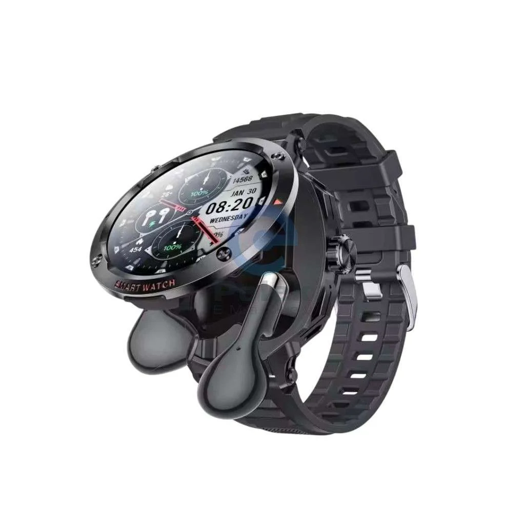 Yesido IO50 Smart Watch with Built-In TWS Earbuds
