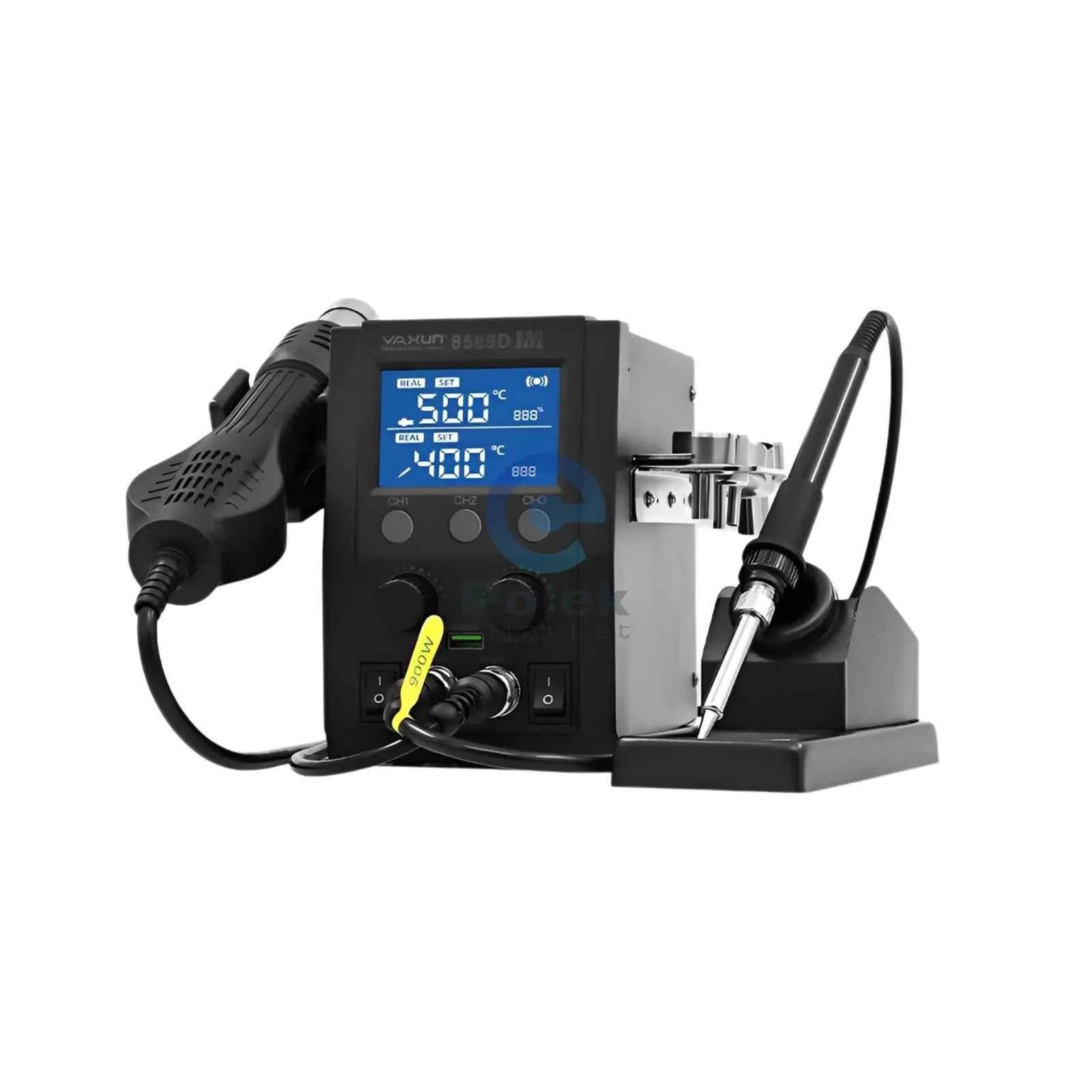 YAXUN YX-8589D 3-in-1 Soldering & Hot Air Rework Station