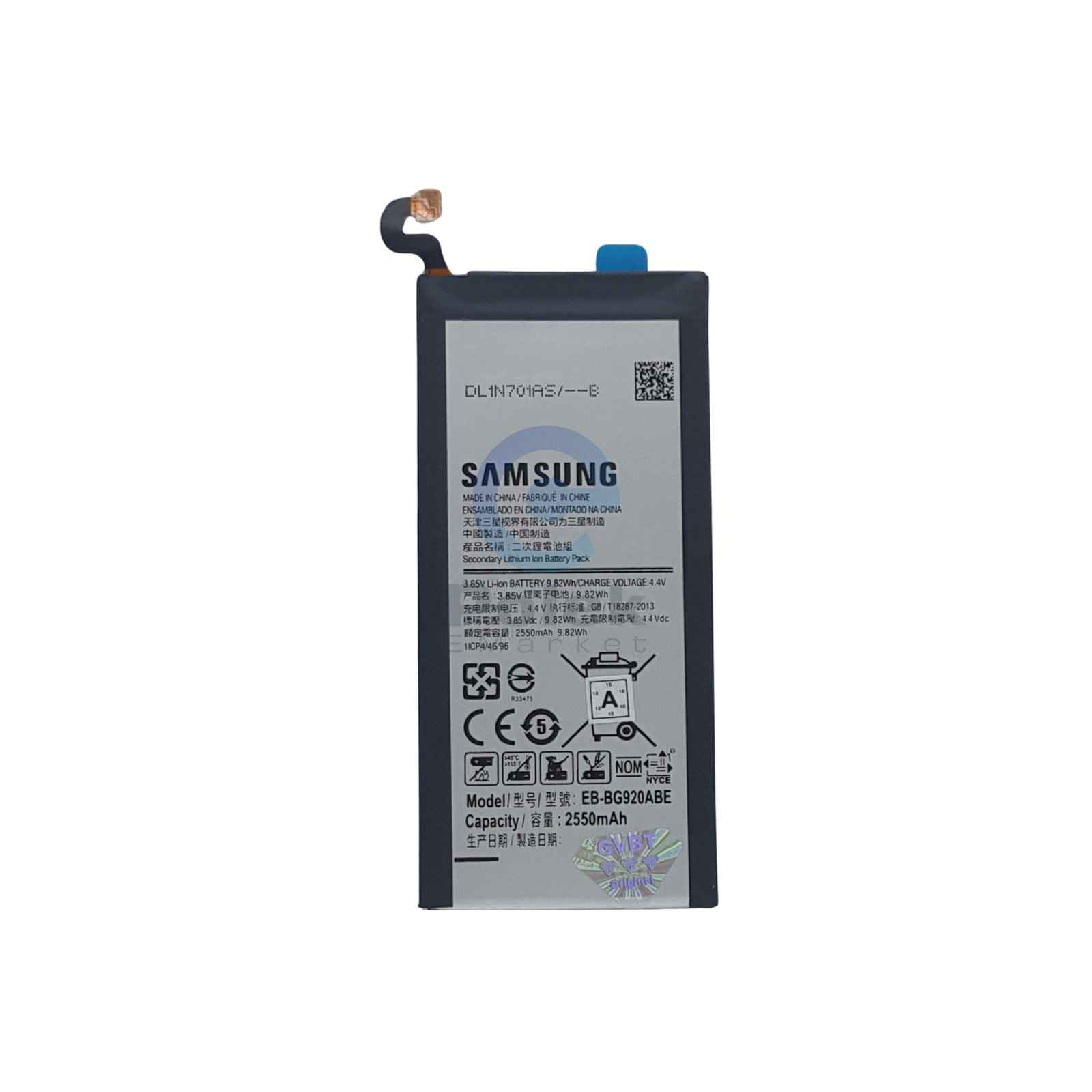 Samsung S6 (EB-BG920ABE) Li-ion Replacement Battery