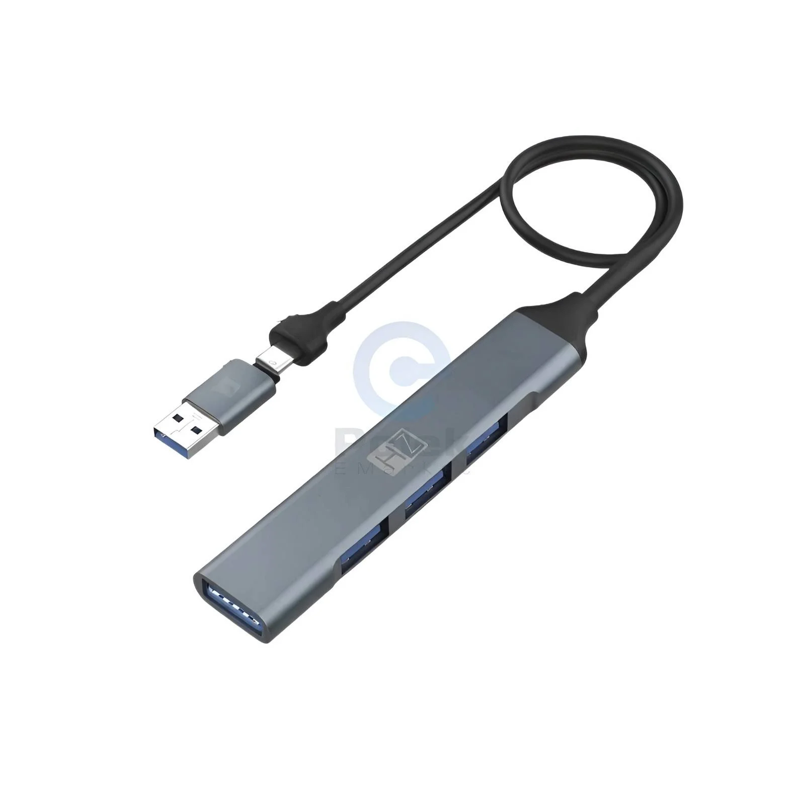 HEATZ ZU03 4-in-1 High-Speed USB-C Hub