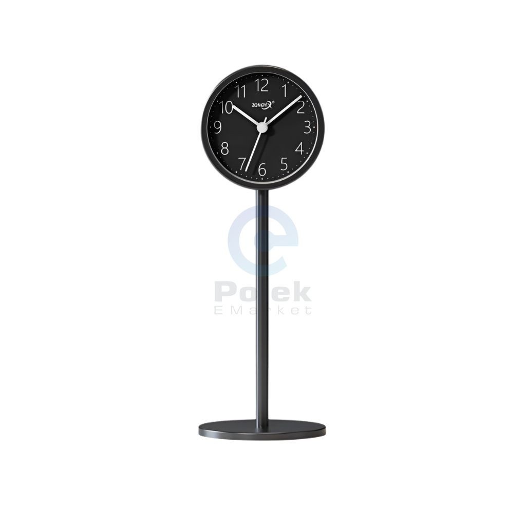 Zongyix SA600KE1 Minimalist Metal Analog Alarm Clock