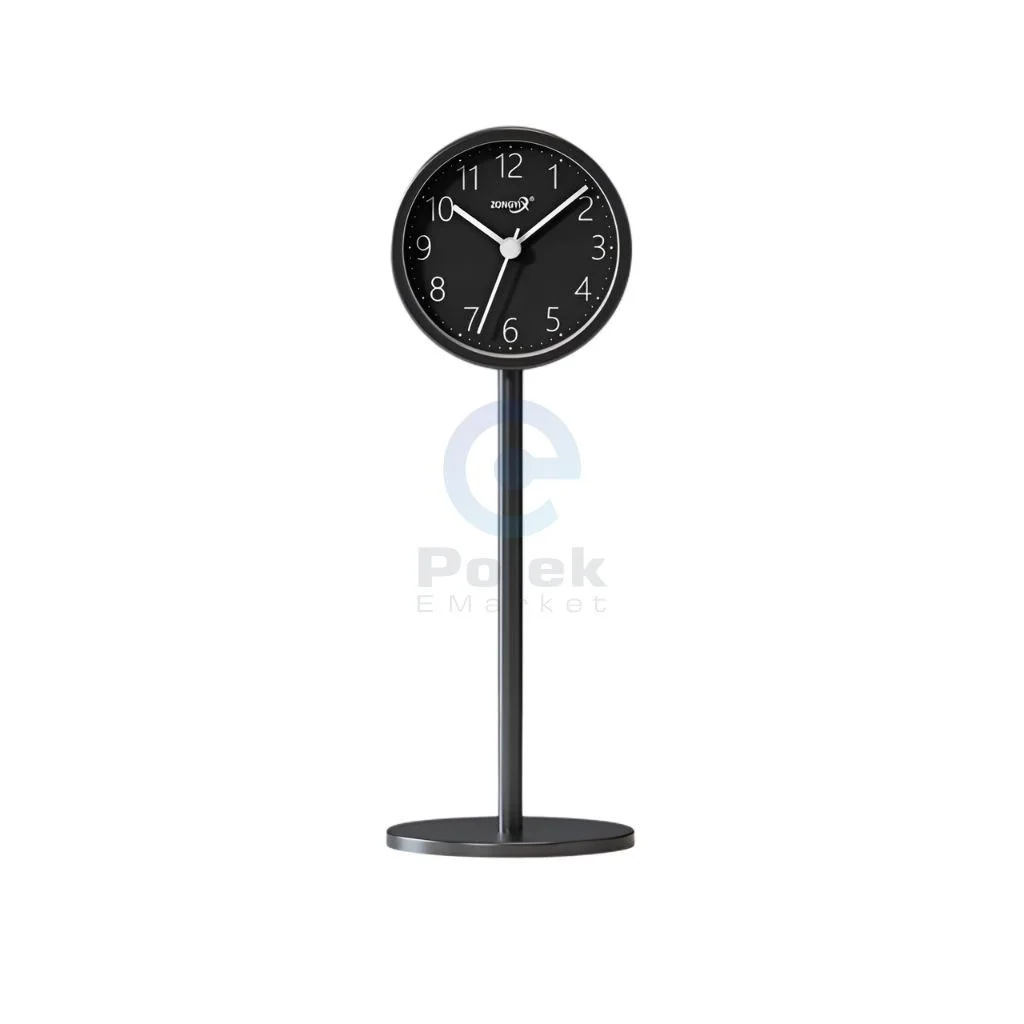 Zongyix SA600KE1 Minimalist Metal Analog Alarm Clock