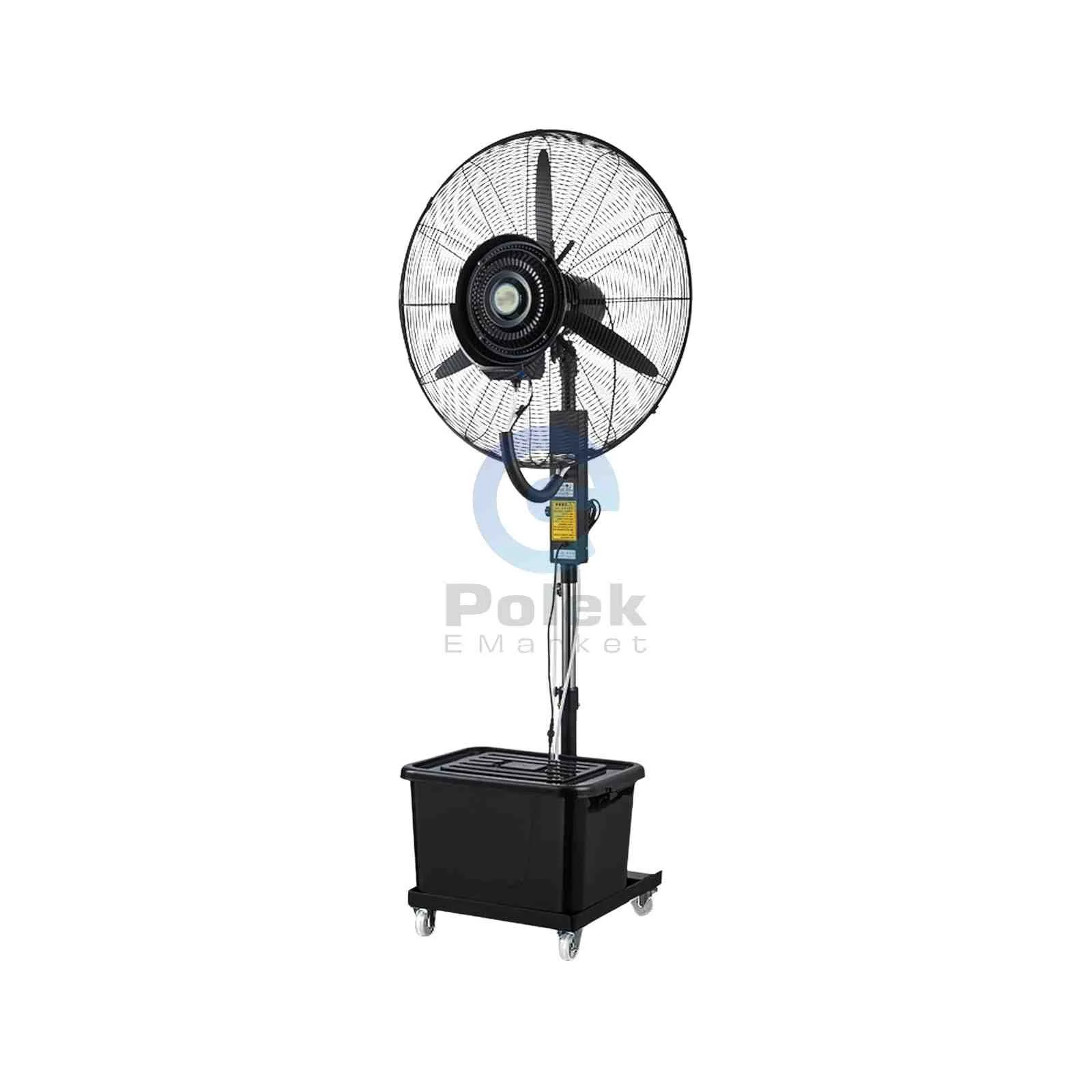 Stand Fan (M750) 350W Mist Cooling Fan with Wheels