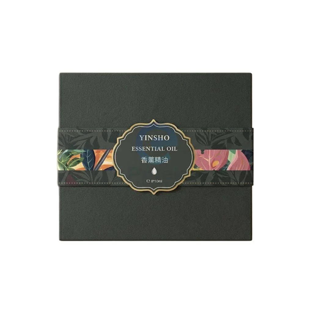 YINSHO Fragrance Essential Oils 8-in-1 Collection for Diffusers & Humi